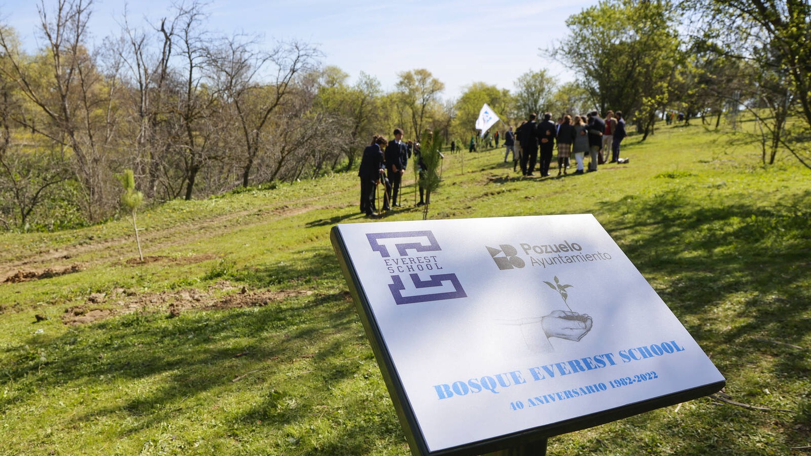 600 nuevos árboles en el parque La Cruz de la Atalaya de Pozuelo gracias a la iniciativa 'Bosque de la Vida'