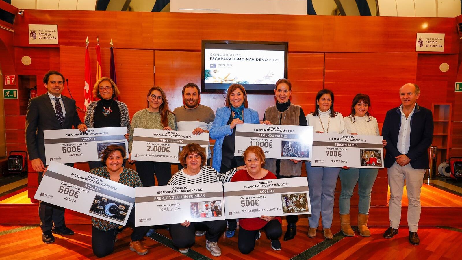 Pozuelo premia los mejores escaparates navideños de la localidad