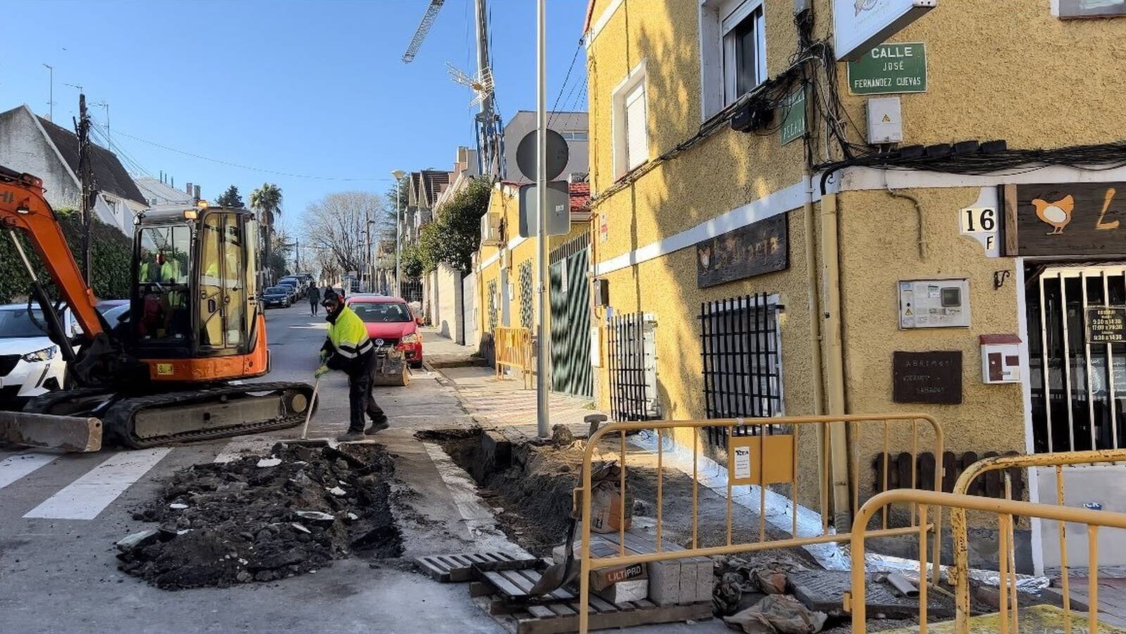 Indignación de los comerciantes y vecinos de la Estación por las obras