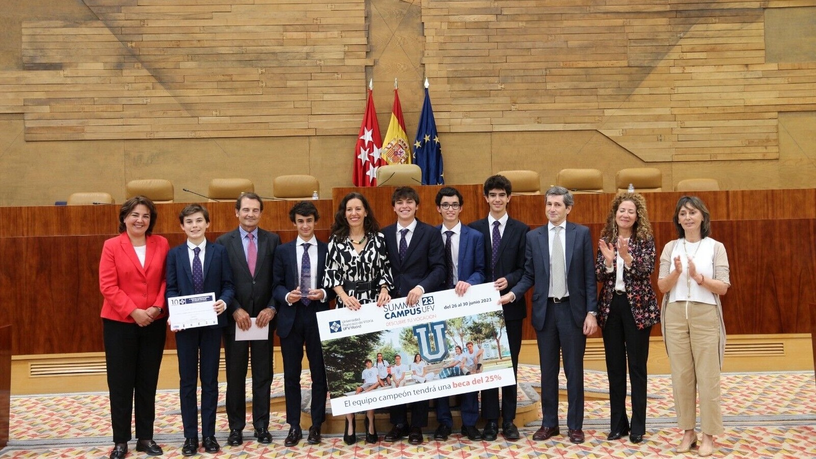 El Colegio Retamar de Pozuelo se corona campeón del XIV Torneo Escolar de Debate de la Comunidad de Madrid