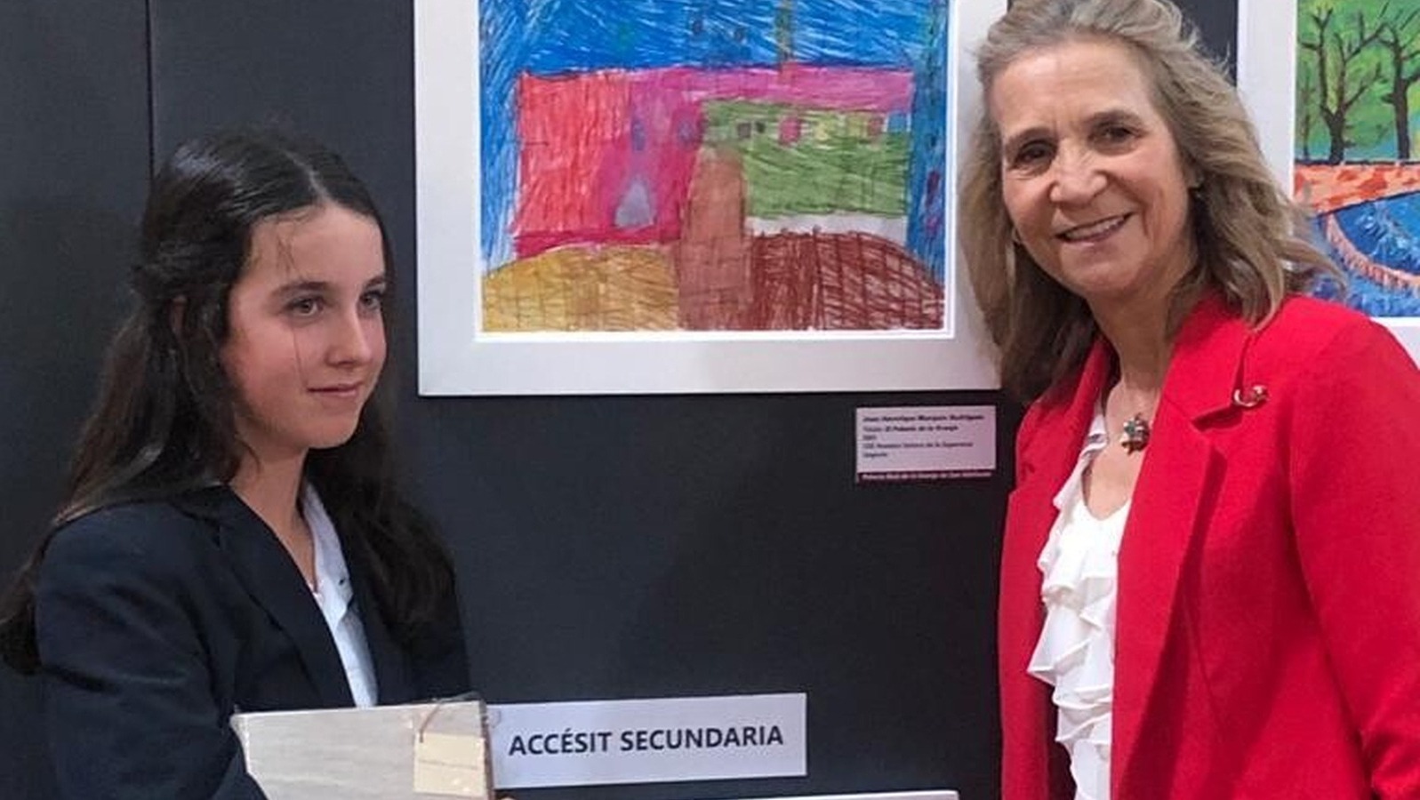 Una alumna del Everest gana el premio accésit en el Concurso Patrimonio Nacional de Pintura Infantil y Juvenil