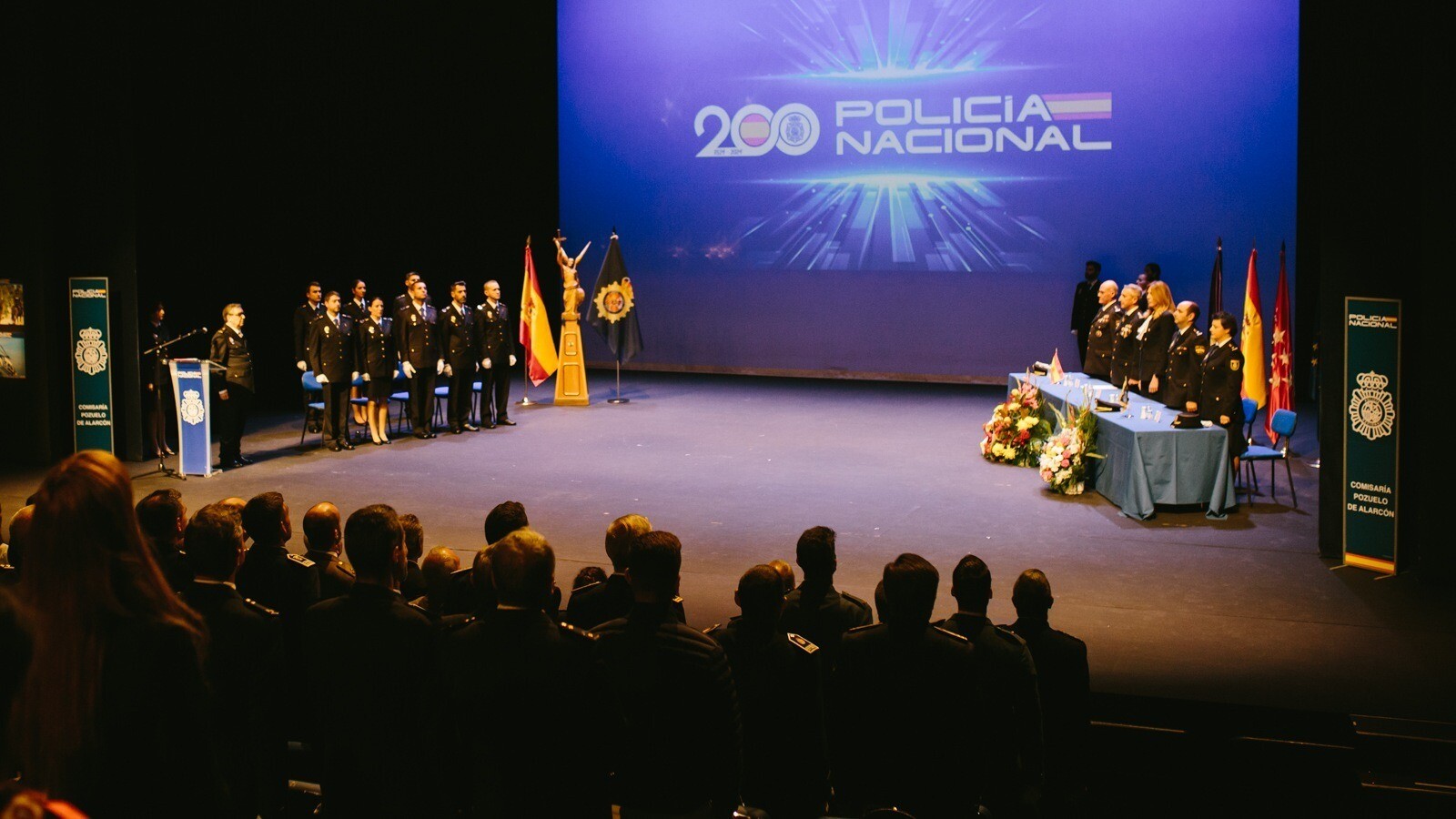 La Policía Nacional celebra en Pozuelo su día con la distinción a agentes y colaboradores