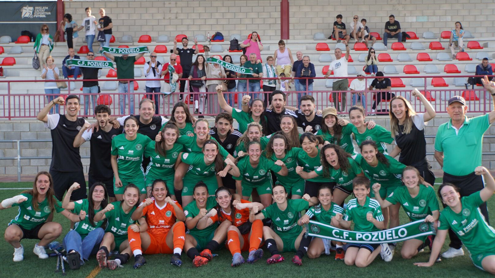 Triunfo Histórico: El CF Pozuelo Femenino se corona en la 2ª RFEF