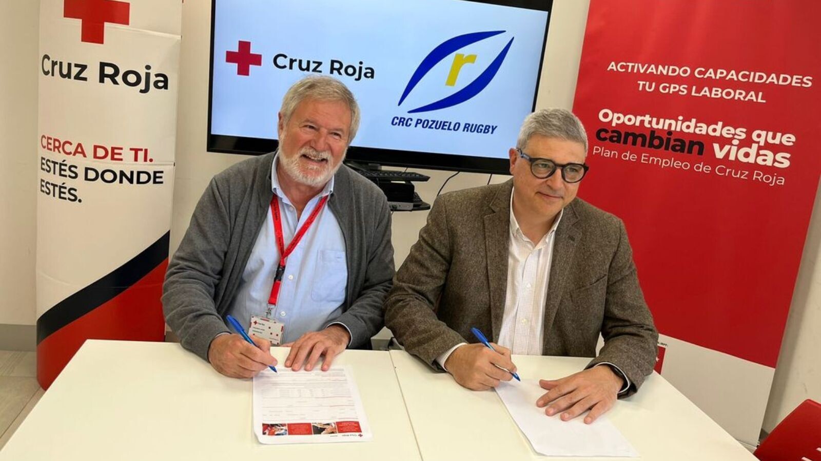 El CRC Pozuelo y Cruz Roja colaboran para fomentar el deporte y los valores sociales entre los jóvenes