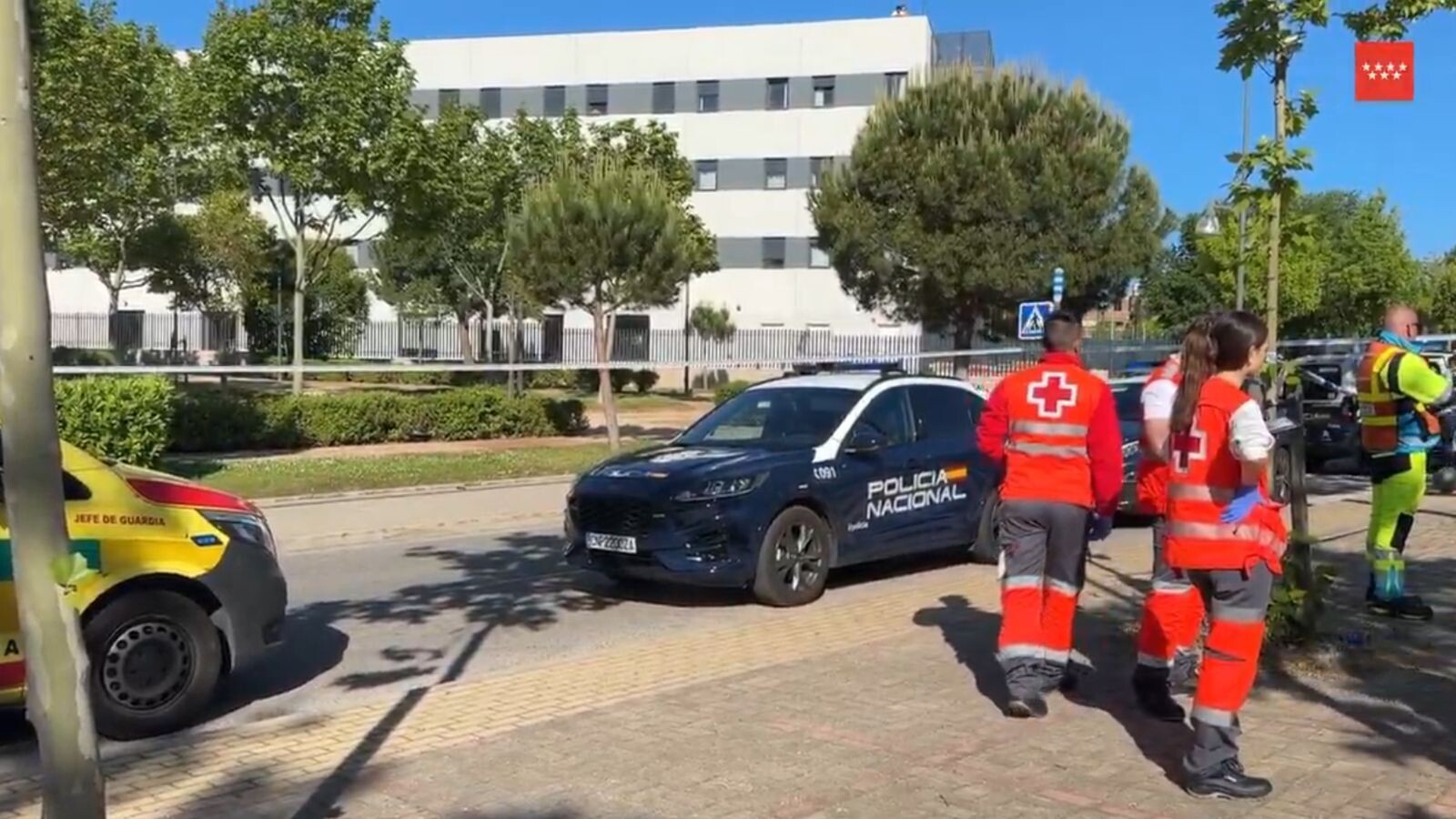 Asesinado a tiros un hombre de 52 años junto al Colegio Americano de Pozuelo
