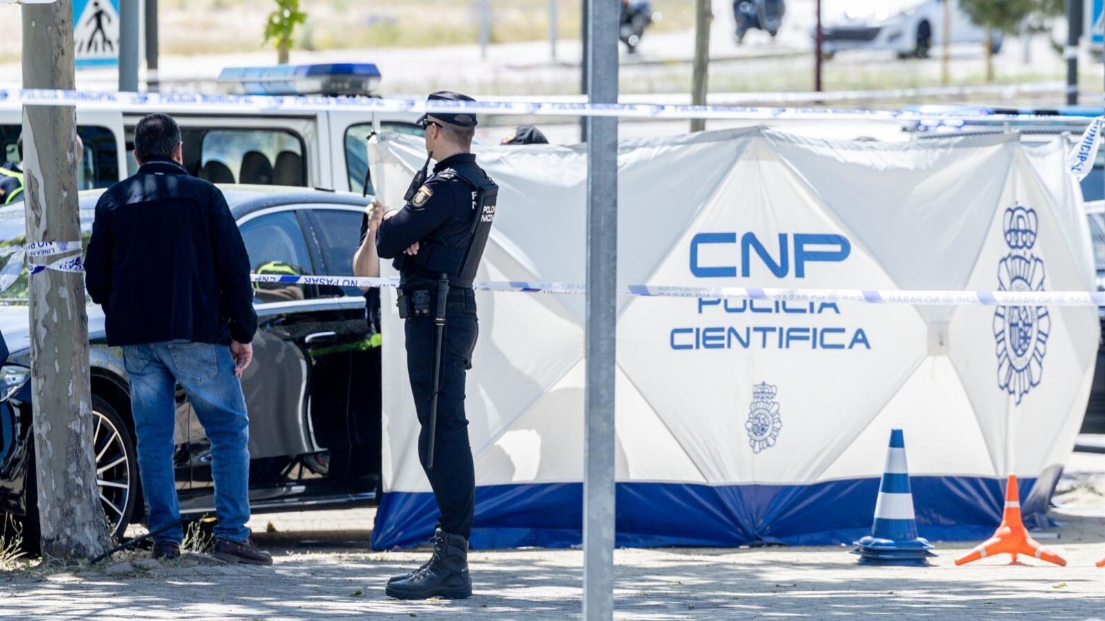 La Policía intensifica la investigación del asesinato de Portnov en Pozuelo y busca a dos sospechosos huidos