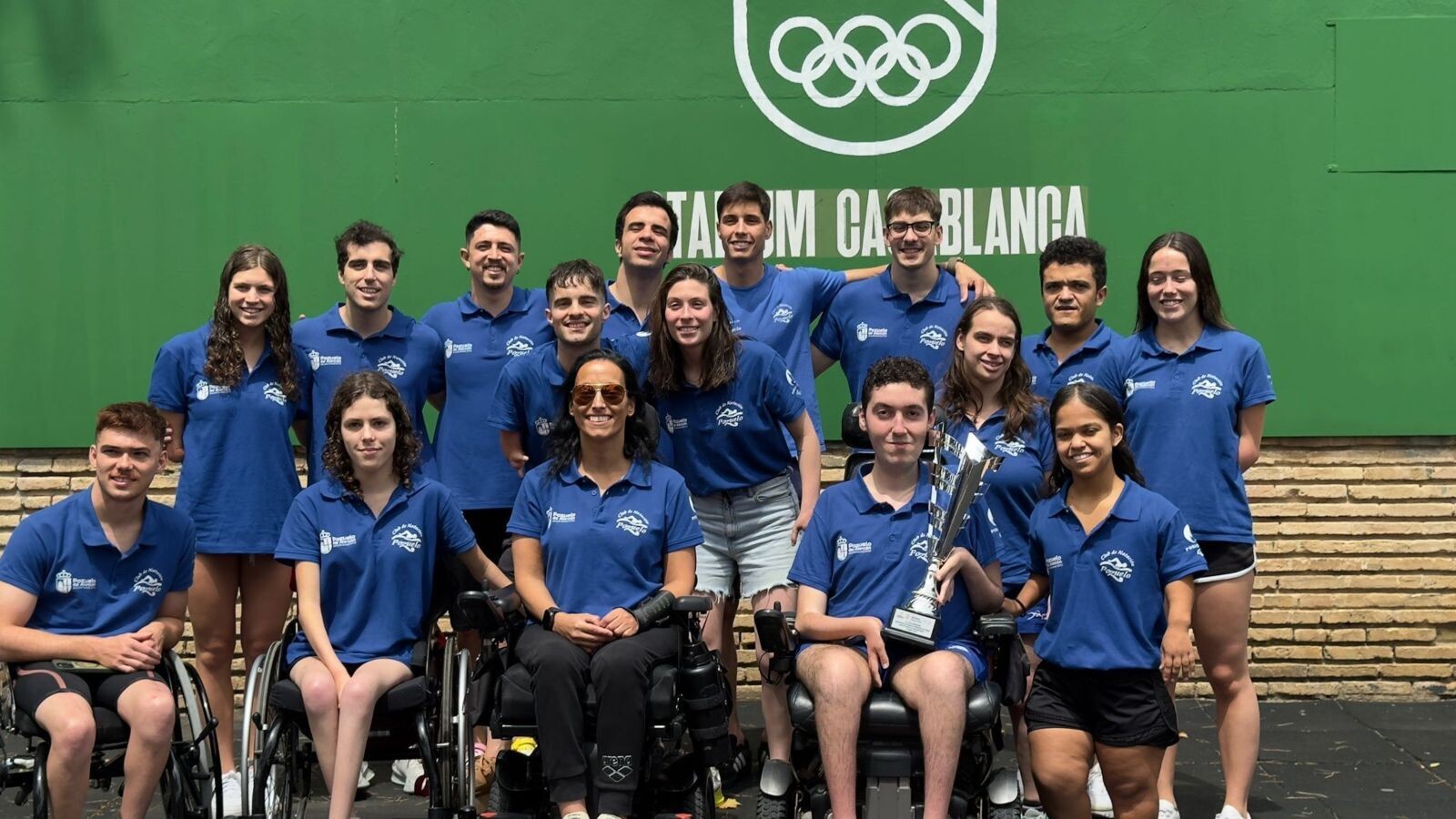 El Club Natación Pozuelo gana su tercer Campeonato de España consecutivo en natación adaptada