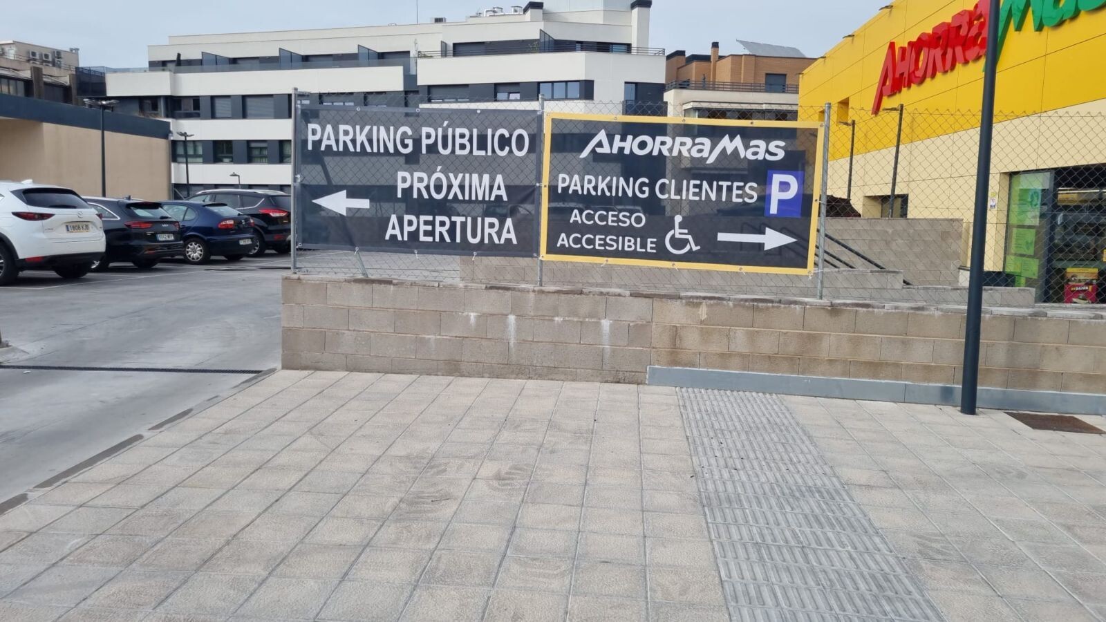 El parking público de la Estación de Pozuelo abrirá previsiblemente antes de fin de año