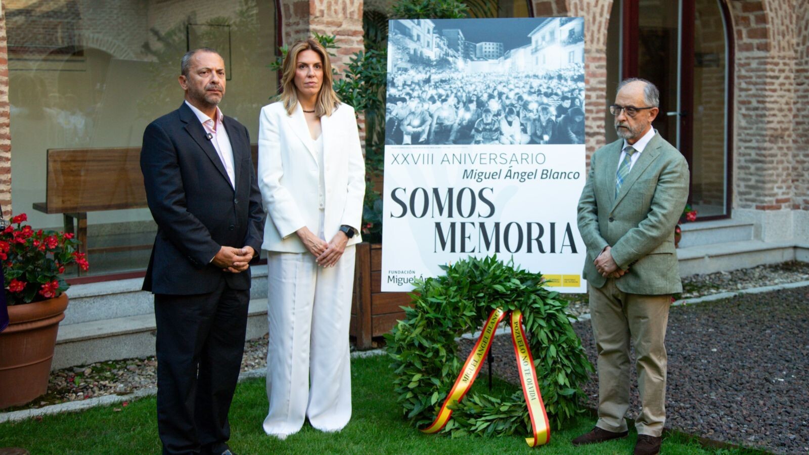 Pozuelo honra la memoria de Miguel Ángel Blanco en el aniversario de su asesinato a manos de ETA