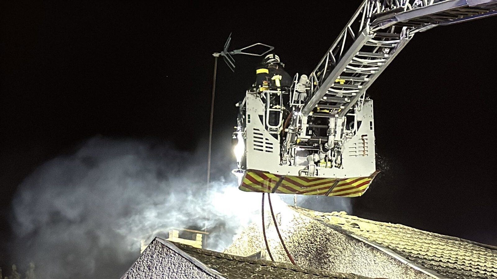 Nueve personas ilesas tras un incendio en una vivienda de Pozuelo