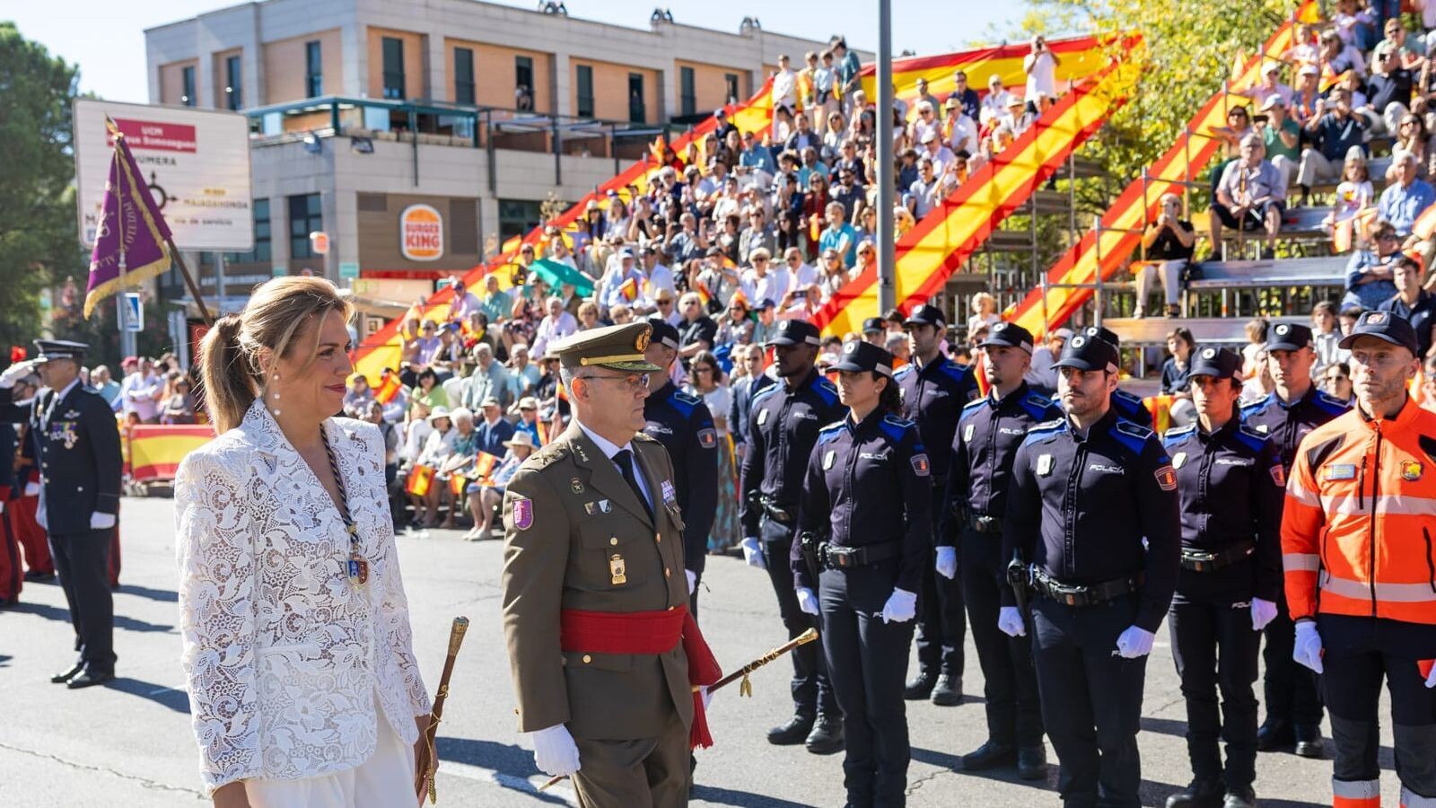 Pozuelo de Alarcón celebra su tradicional Homenaje a la Bandera