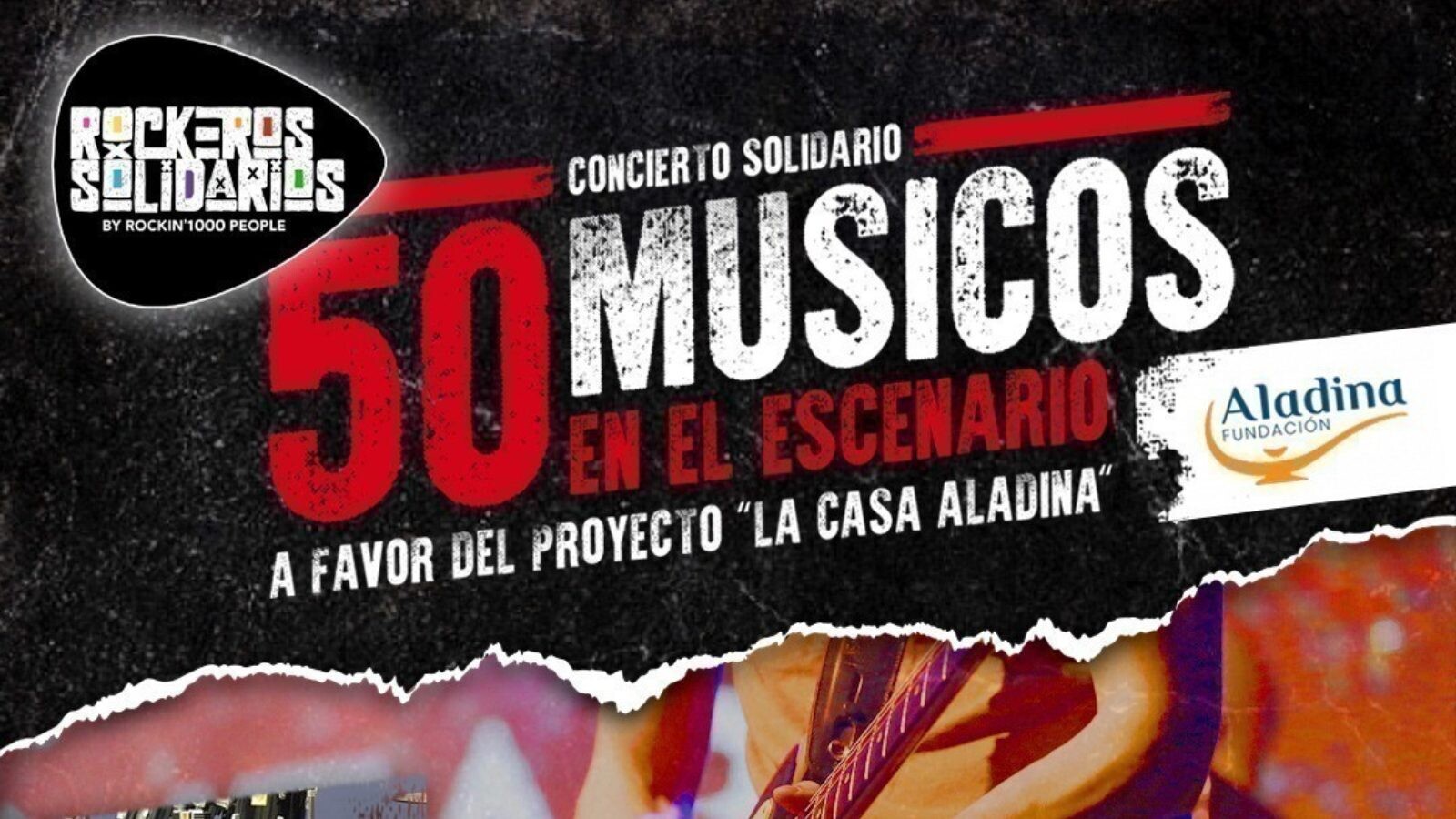El Teatro MIRA acogerá un concierto solidario de rock en favor de Fundación Aladina