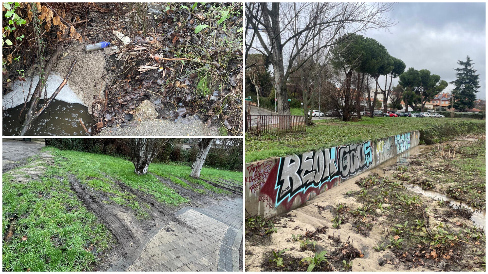 El PSOE reclama al Ayuntamiento la restauración urgente del Arroyo Pozuelo