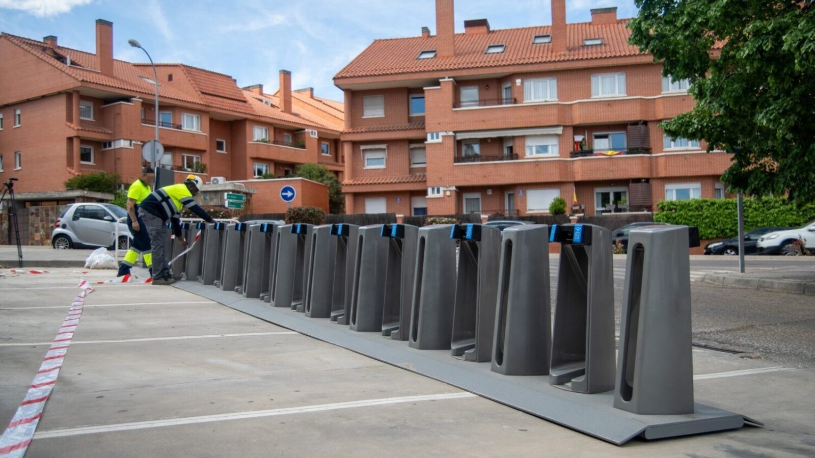 Comienza la instalación de las estaciones de bicimad en Pozuelo de Alarcón con 30 puntos y 370 bicicletas