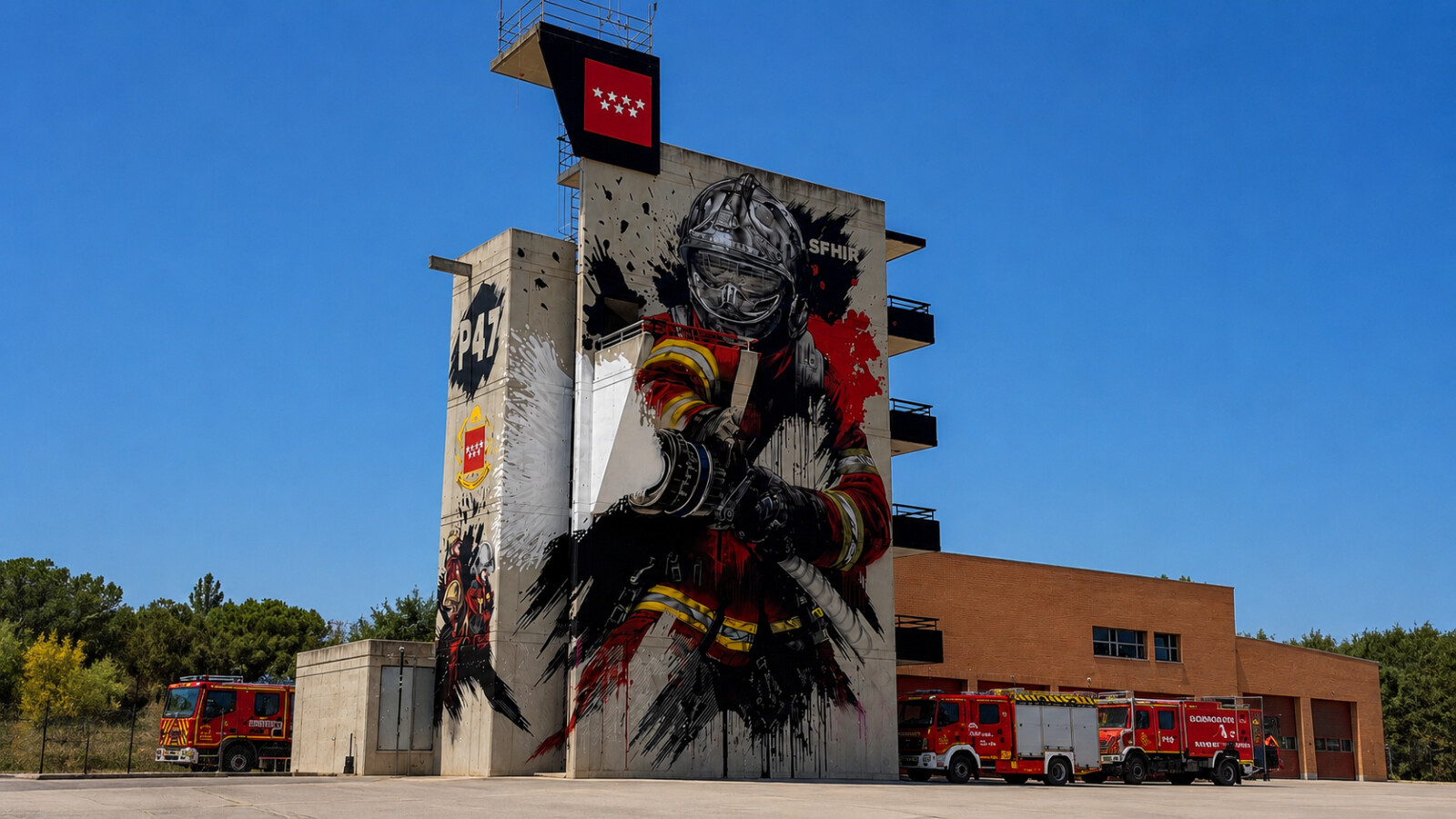 El Parque de Bomberos de Pozuelo celebra su 25º aniversario