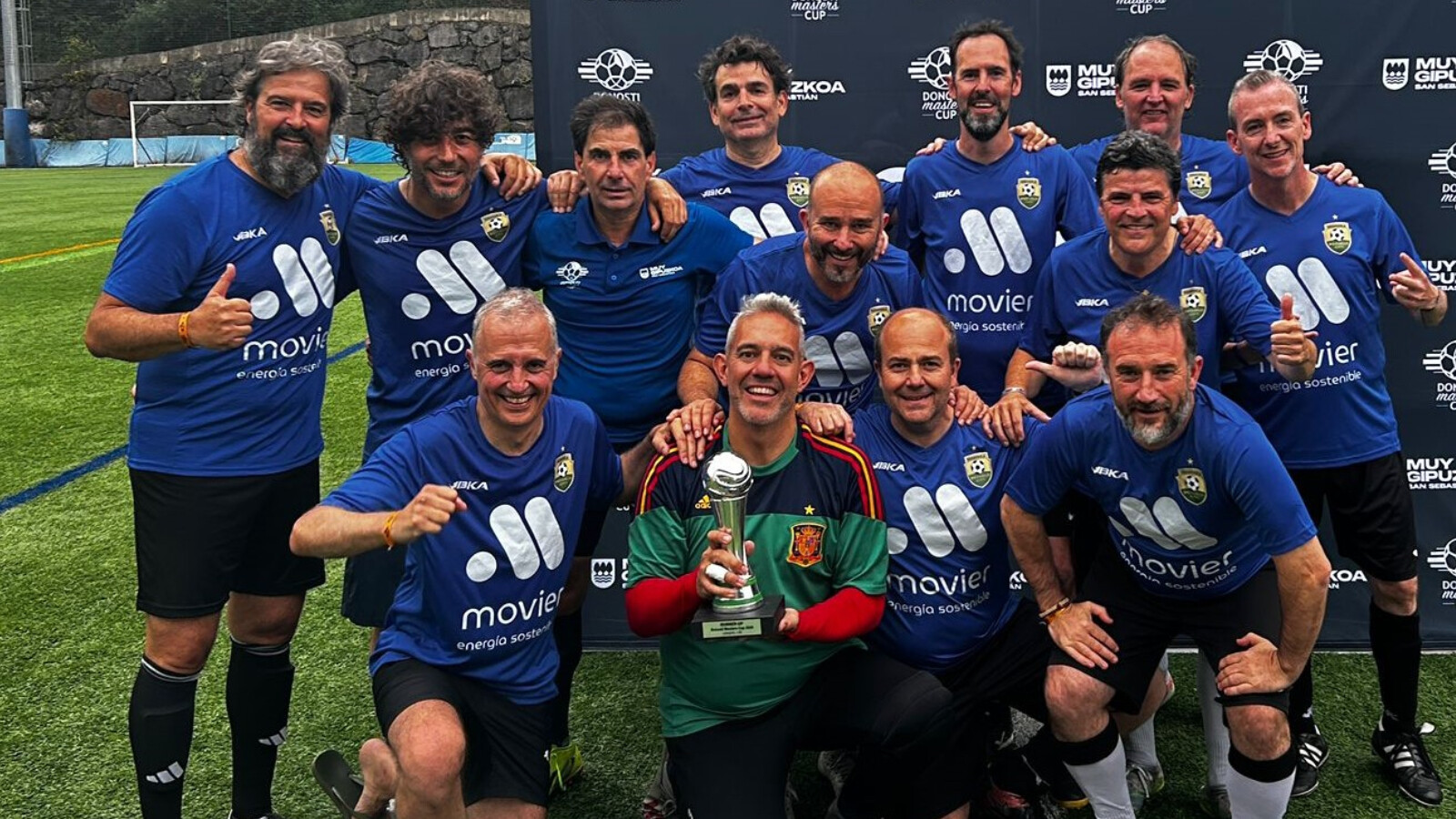 El quipo Pozuelo City roza el título en el torneo de veteranos de Donosti