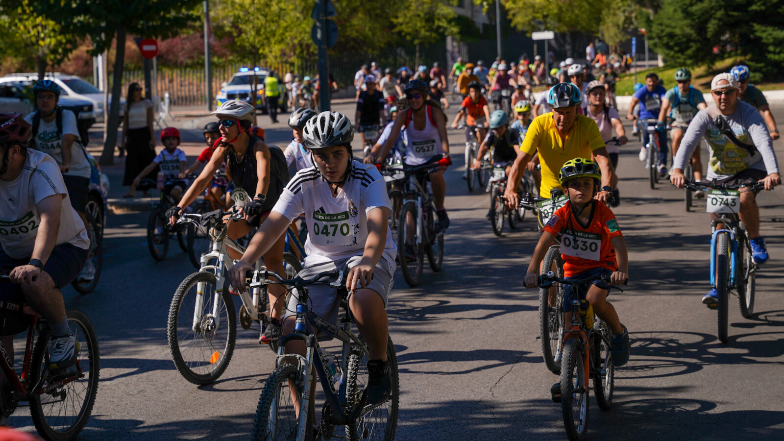 La Fiesta de la Bici de Pozuelo congregó a más de mil personas