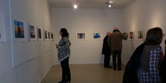 Inaugurada la exposición 'Encuentro entre mar y montaña' en el Foro