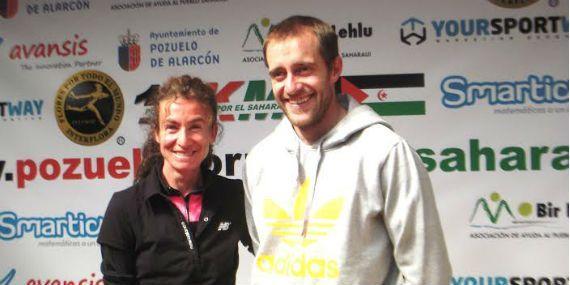 Elena Espeso y Ángel David Rodríguez, padrinos olímpicos  de ‘Pozuelo Corre por el Sáhara’