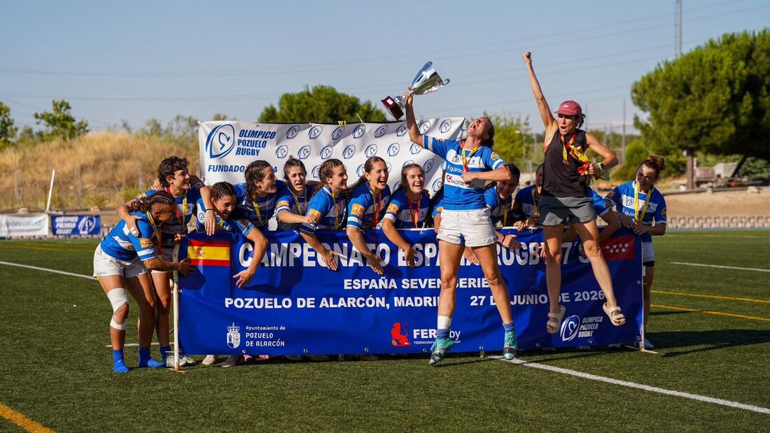 El Olímpico Pozuelo se proclama campeón de España de Rugby Seven