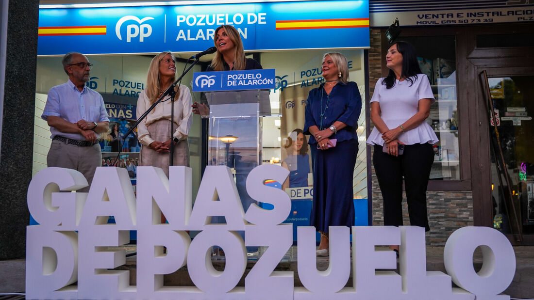 Rocío Albert elogia el modelo de gestión en Pozuelo